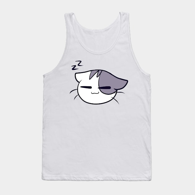 Zzzz kitty Tank Top by lovelikebre